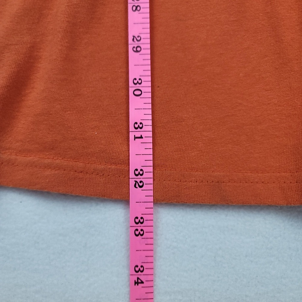 Harley Davidson Mens Long Sleeve Graphic T-Shirt Orange 3XL Bar Shield 2015 - Picture 7 of 16